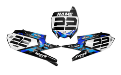 Beta Number Background Decals - Alpha