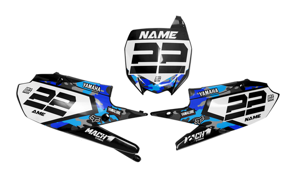 Beta Number Background Decals - Alpha