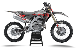 Honda Geer Grey Graphic Kit - CRF CR XR Models | All Years