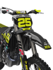 Husqvarna Graphics Kit - Geer Yellow