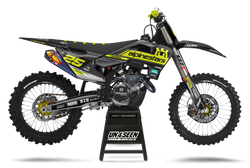 Husqvarna Geer Yellow Graphic Kit - TC FC TE TX FE FS FX Models | All Years