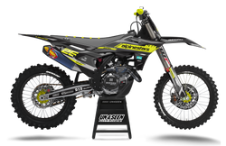 KTM Geer Yellow Graphic Kit - SX SXF XC XCF EXC EXCF Models | All Years