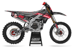 Yamaha Geer Grey Graphic Kit - YZ YZF WR TTR PW Models | All Years