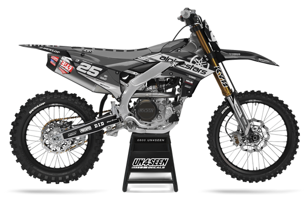 Yamaha Geer Grey Graphic Kit - YZ YZF WR TTR PW Models | All Years