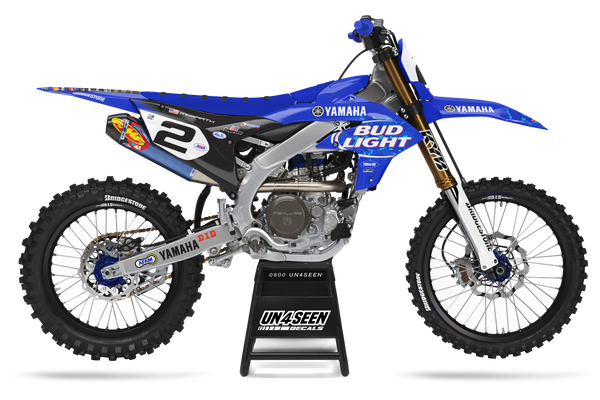Yamaha Budlight Mcgrath Graphic Kit - YZ YZF WR TTR PW Models | All Years