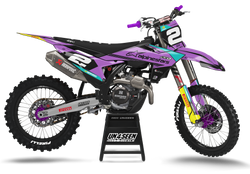 KTM Shann Purple Graphic Kit - SX SXF XC XCF EXC EXCF Models | All Years