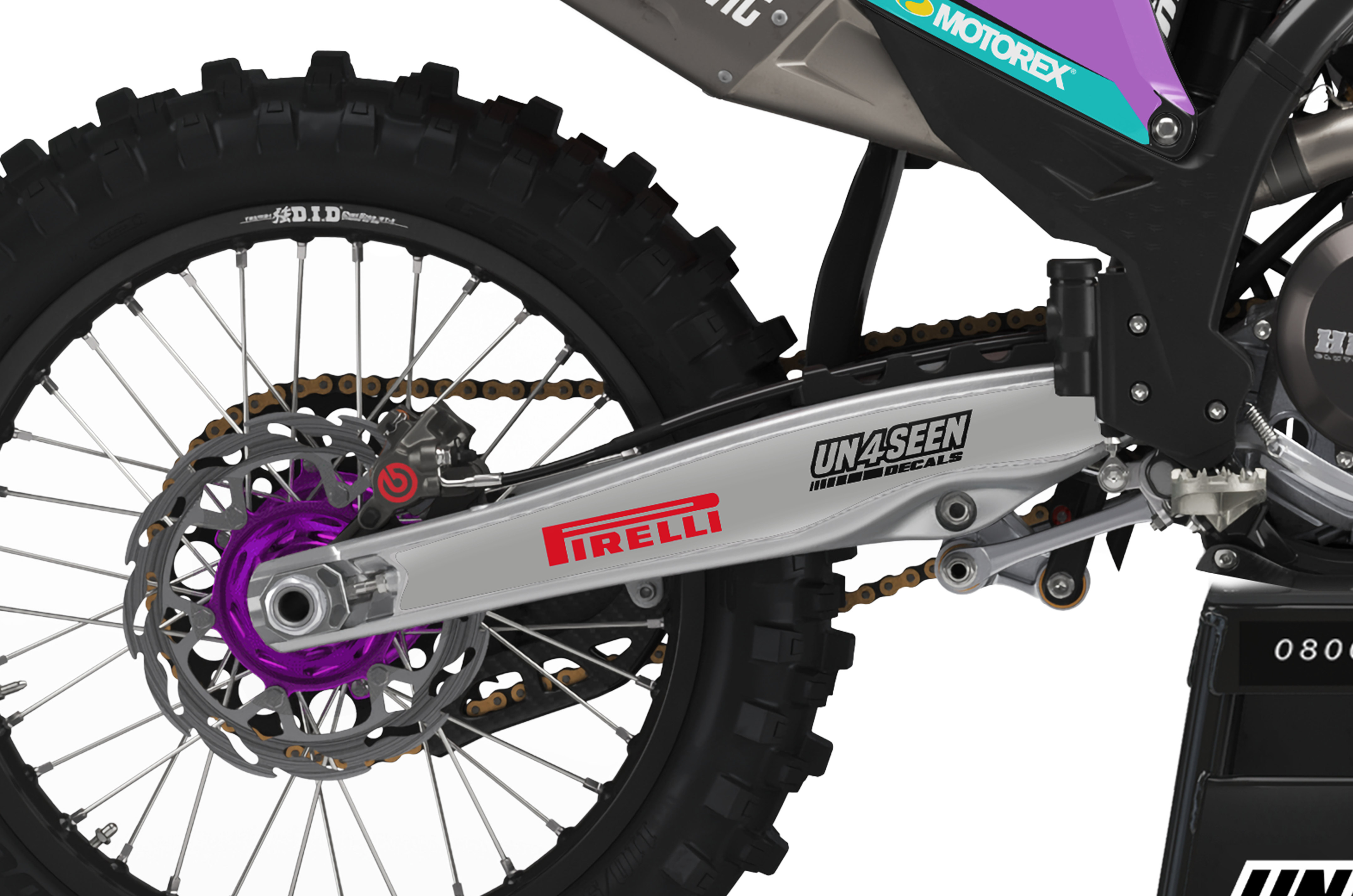 KTM Graphics Kit - Shann Purple New Zealand