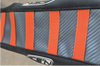 Husqvarna TC50 17-23 / EE 5 20-24/ EE 3 23-24 Black Sides / Carbon top/ Orange Ribs - Ace'n Seats Gripper Seat Cover