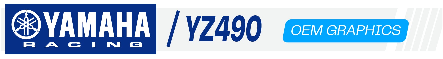Yamaha YZ490 OEM Graphics