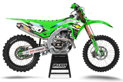 Kawasaki Chevy Talleys Graphics Kit - KX KXF KDX KLX Models | All Years
