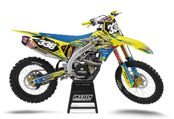 Suzuki Suzuki Troy Graphic Kit - RMZ RM RMX DR DRZ JR Models | All Years