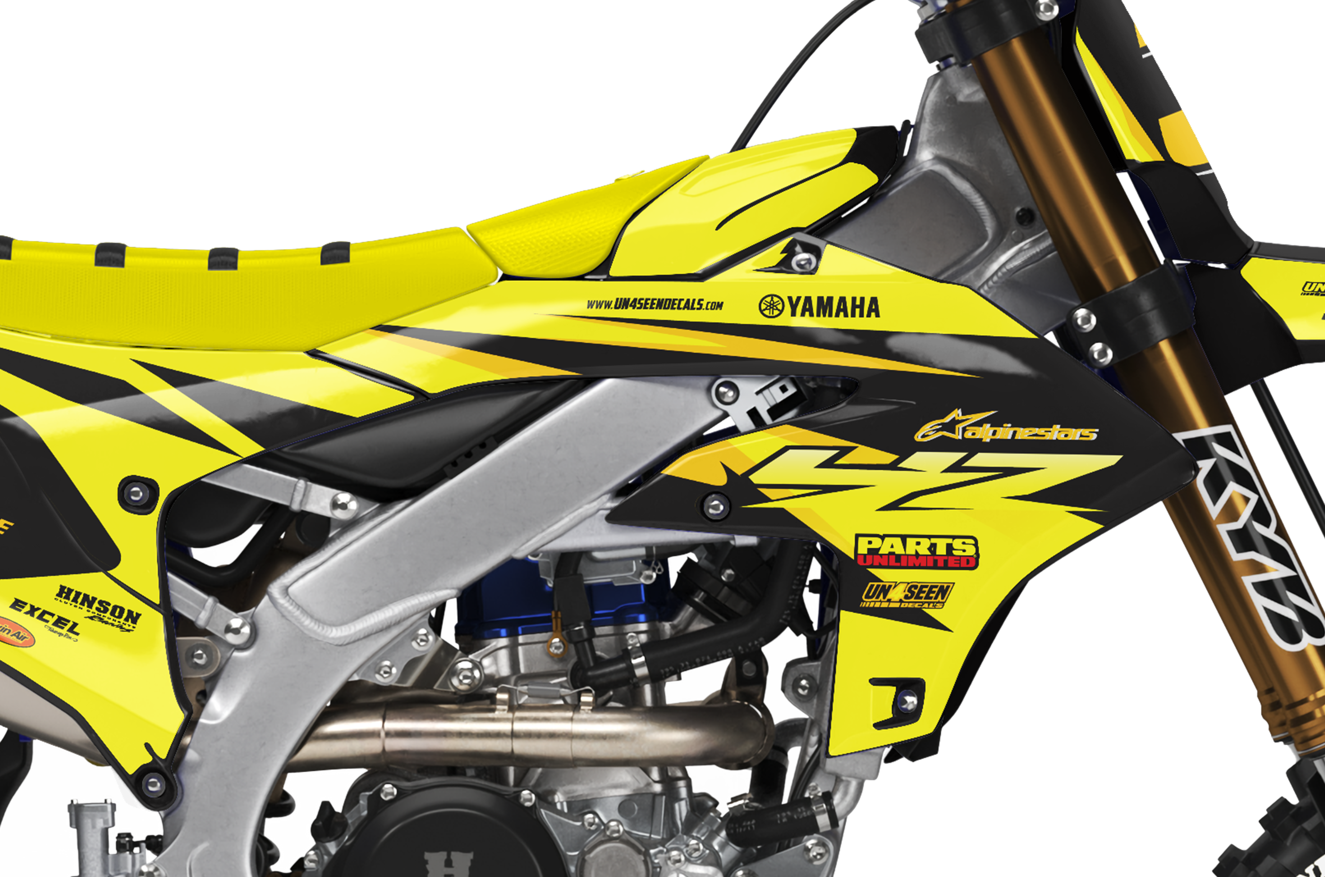 Yamaha Graphics Kit - Cole Yellow New Zealand