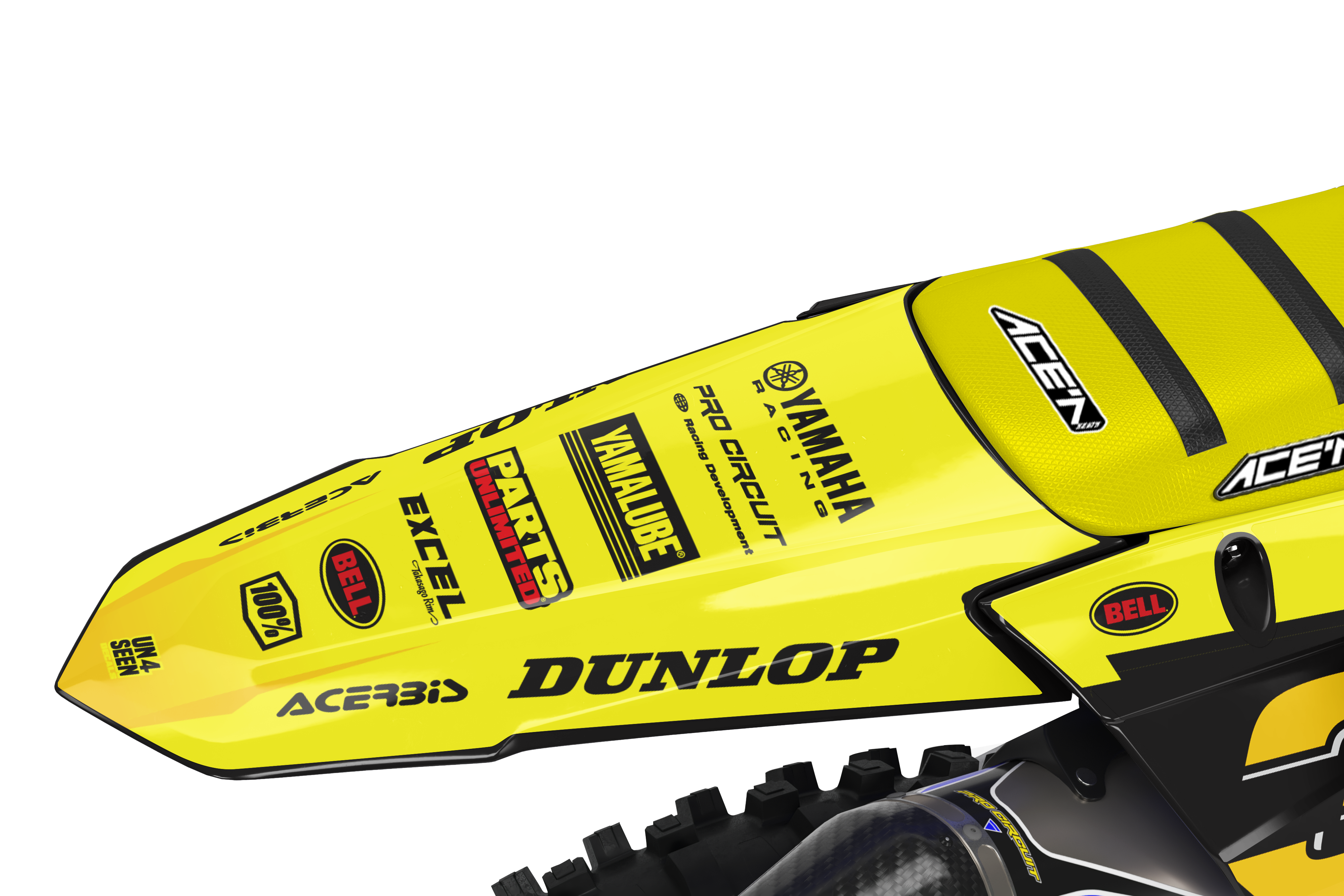 Yamaha Graphics Kit - Cole Yellow New Zealand