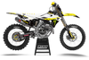 Triumph Racing Graphics Kit - 4Claw Yellow