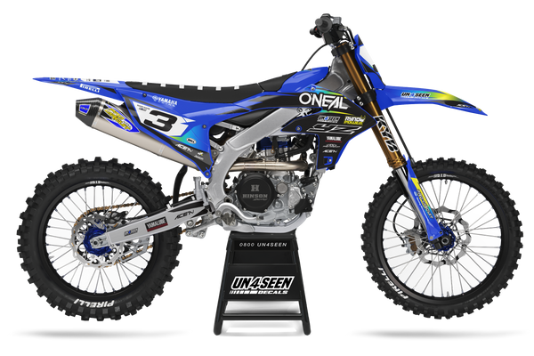 Yamaha Oneal Yellow Graphic Kit - YZ YZF WR TTR PW Models | All Years