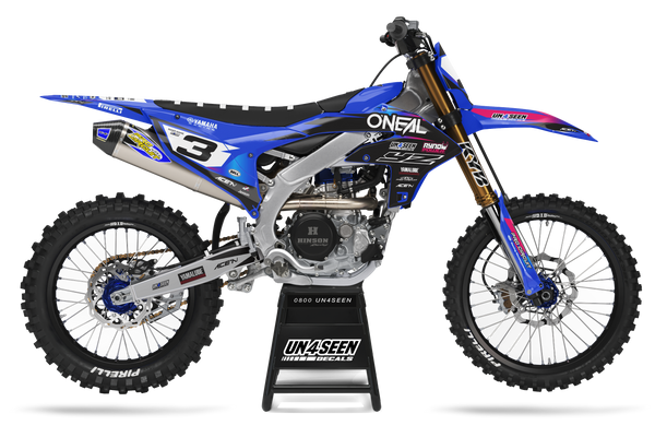Yamaha Oneil Pink Graphic Kit - YZ YZF WR TTR PW Models | All Years