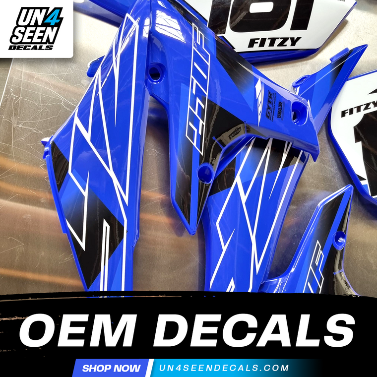 Deca Graphics Custom MX Graphic Kits | Custom Dirt Bike Graphics Australia