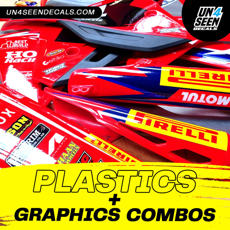 Factory Backing Graphics Custom MX Graphic Kits | Custom Dirt Bike Graphics Australia