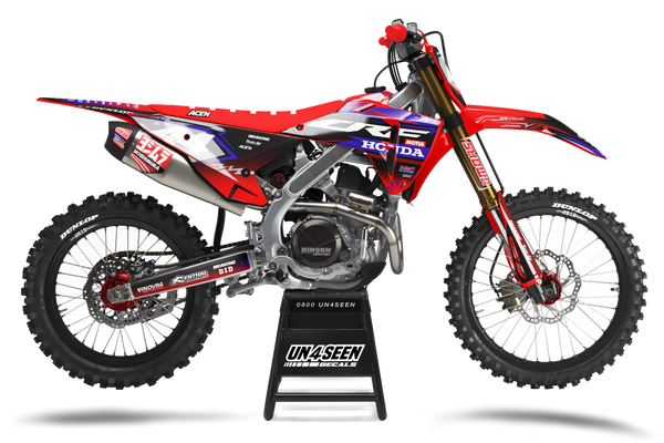 Honda Pinblu Graphics Kit - CRF CR XR Models | All Years