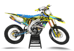 Suzuki Pinblu Graphic Kit - RMZ RM RMX DR DRZ JR Models | All Years