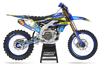 Yamaha Pinblu Graphics Kit - YZ YZF WR TTR PW Models | All Years