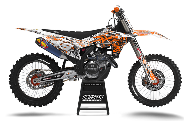 KTM Attack Graphic Kit - SX SXF XC XCF EXC EXCF Models | All Years