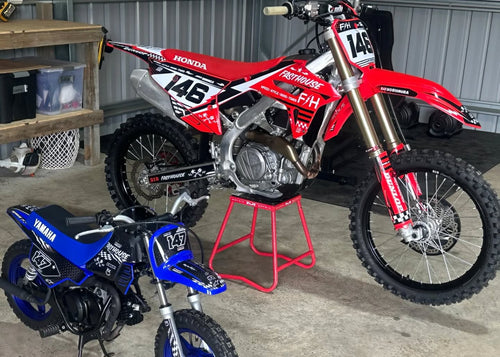 2024 Honda CRF450 & 2022 PW50