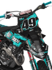 KTM Graphics Kit - DisQ Teal