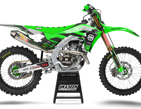 Kawasaki Lac Graphics Kit - KX KXF KDX KLX Models | All Years