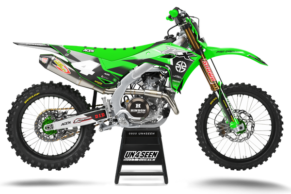 Kawasaki Lac Graphics Kit - KX KXF KDX KLX Models | All Years