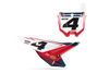 Honda Number Background Decals - Max