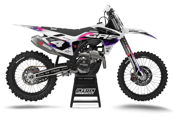 GASGAS Clear WhiteGraphics Kit - MC EC ES EX Models | All Years