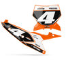 KTM Number Background Decals - Pasin