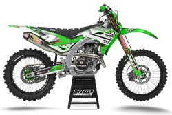 Kawasaki Bullz Graphics Kit - KX KXF KDX KLX Models | All Years