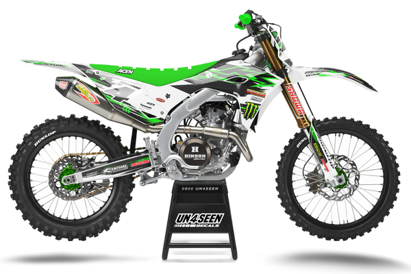 Kawasaki Fluss Graphics Kit - KX KXF KDX KLX Models | All Years