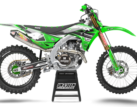 Kawasaki Graphics Kit - Greew