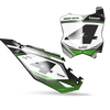 Kawasaki Number Background Decals - Four1