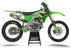 Kawasaki Sorry Graphics Kit - KX KXF KDX KLX Models | All Years