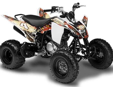 Yamaha Raptor 125 Graphics - Rust