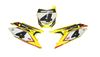 Suzuki Number Background Decals - Racer