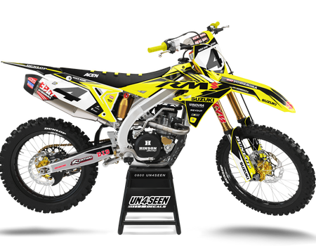 Suzuki Whib Graphic Kit - RMZ RM RMX DR DRZ JR Models | All Years