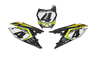 Suzuki Number Background Decals - Whilac
