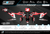 Stark Graphics Kit - Spark Red