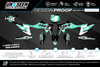Stark Graphics Kit - Spark Aqua