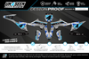 Stark Graphics Kit - Taht Blue