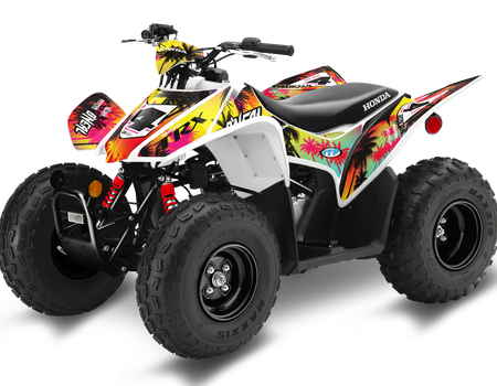Honda TRX90 ATV Graphics - Summer