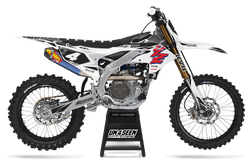 Yamaha Retro Yz Style Graphic Kit - YZ YZF WR TTR PW Models | All Years