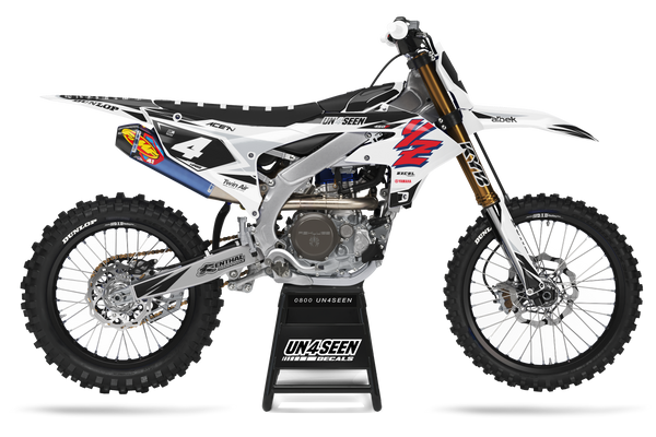 Yamaha Retro Yz Style Graphic Kit - YZ YZF WR TTR PW Models | All Years