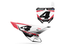 Honda Number Background Decals - Shelz