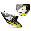Husqvarna Number Background Decals - Alyel